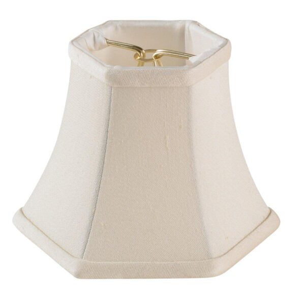 LS16015.0.LS16015CM 5″ Satin Hexagon Bell Chandelier Shade