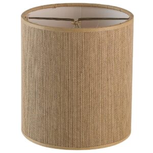 5″ Finely Woven Grass Cloth Chandelier Shade