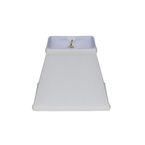 7″ Straight Square Tapered Chandelier Shade