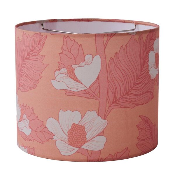 LS24008.0.LS24008PK 12″ Peach Blossom Rolled Edge Shade