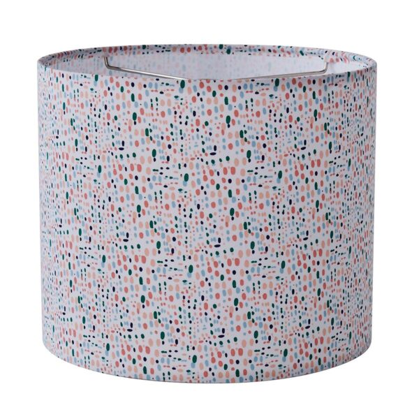 12″ Multi Speckled Drum Shade