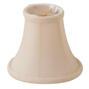 LS9738.0.LS9738 5″ Cream Silk Bell Chandelier Shade