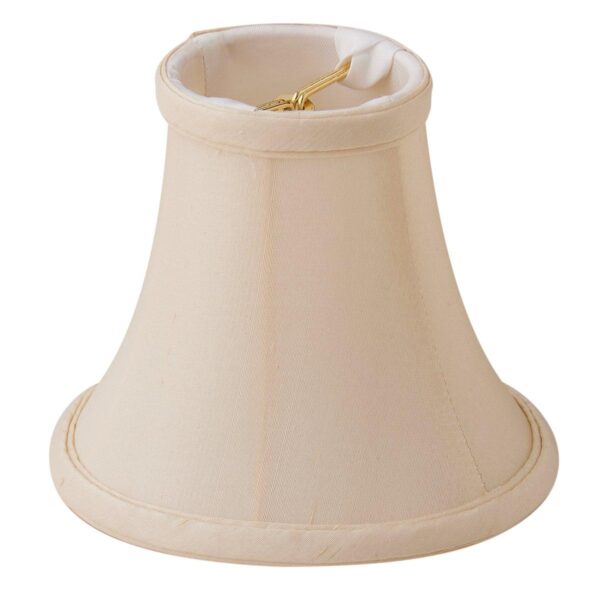 LS9738.0.LS9738 5″ Cream Silk Bell Chandelier Shade