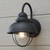 OL0402.0.OL0402MATTE_BLK Nantucket Outdoor Sconce – Small