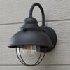 OL0402.1.OL0402MATTE_BLK Nantucket Outdoor Sconce – Small – view 2
