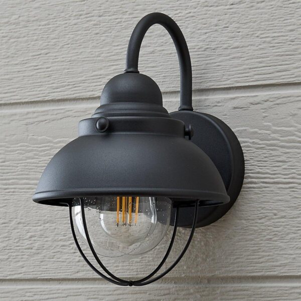 OL0402.1.OL0402MATTE_BLK Nantucket Outdoor Sconce – Small – view 2