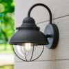 OL0402.2.OL0402MATTE_BLK Nantucket Outdoor Sconce – Small – view 3