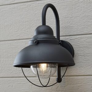 OL0403.0.OL0403BLACK Nantucket Outdoor Sconce – Large