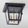 OL06035F.5.OL06035FDC Colonial Metalcrafts Richmond Outdoor Ceiling Light – view 2
