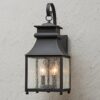 OL11003.0.OL11003BZ Homesteader Seeded Glass Outdoor Sconce – 2 Light