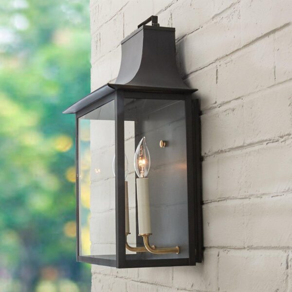OL14033.2.OL14033DC Colonial Metalcrafts Georgian Outdoor Sconce – Medium – view 3