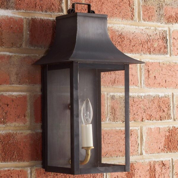 Colonial Metalcrafts Georgian Outdoor Sconce – Small – view 3