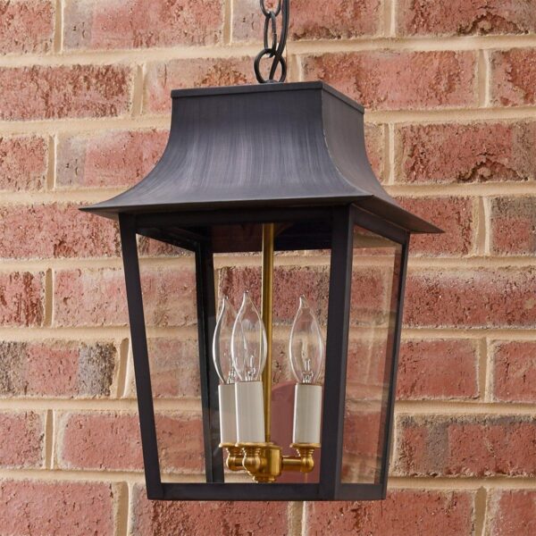 Colonial Metalcrafts Georgian Outdoor Lantern – Small – view 2