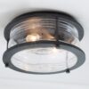 OL16067.0.OL16067ZC Seeded Glass Jar Outdoor Ceiling Light