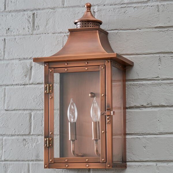 OL17004.1.OL17004CO Classic Vented Hood Outdoor Sconce – Large – view 2