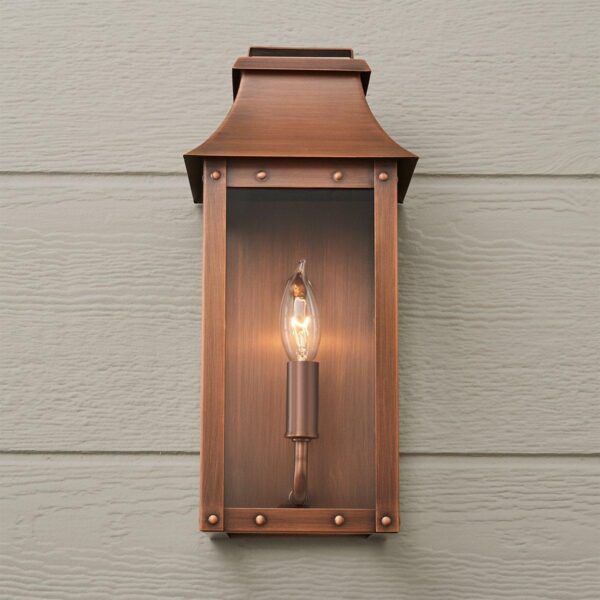 OL17007.3.OL17007CO Traditional Studded Framed Box Outdoor Sconce – Small – view 4