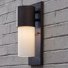 OL17106.2.OL17106BZ Wright Cylinder Outdoor Sconce – view 3