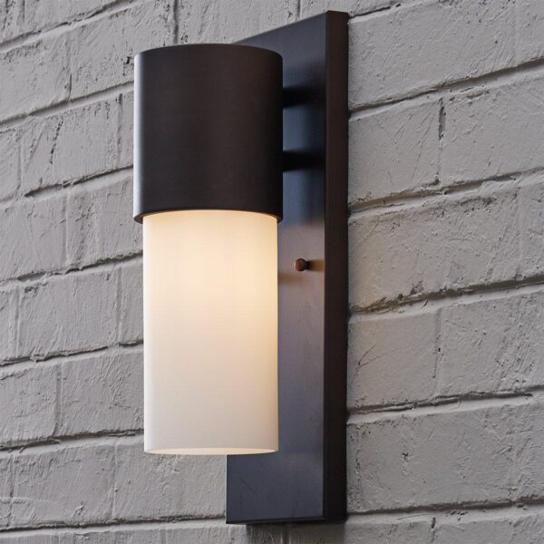 OL17106.2.OL17106BZ Wright Cylinder Outdoor Sconce – view 3
