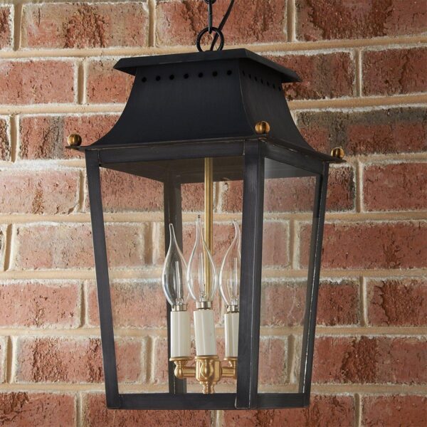 OL17132.5.OL17132DC Colonial Metalcrafts Franklin Outdoor Lantern – view 2