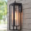 OL18018.2.OL18018BK Frame Squared Outdoor Sconce – Large – view 3