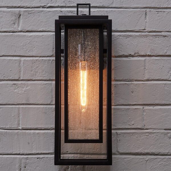 OL18018.3.OL18018BK Frame Squared Outdoor Sconce – Large – view 4