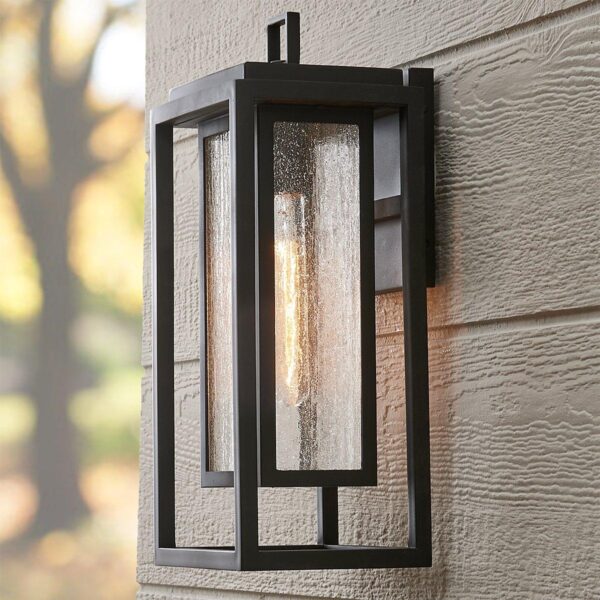 OL18019.2.OL18019BK Frame Squared Outdoor Sconce – Medium – view 3