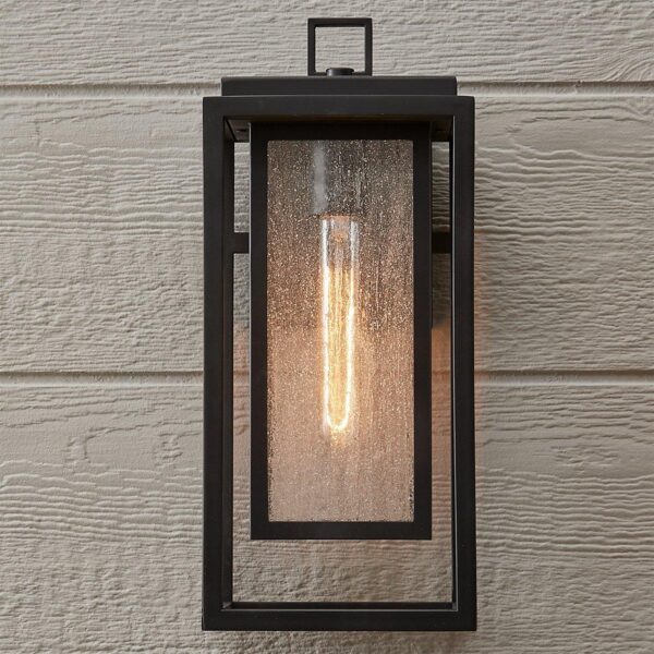 OL18019.3.OL18019BK Frame Squared Outdoor Sconce – Medium – view 4