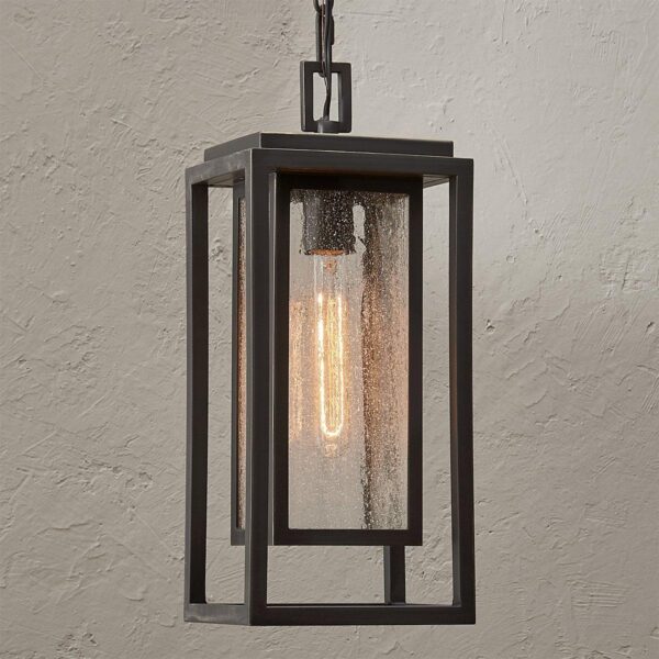 OL18021.0.OL18021BZ Frame Squared Outdoor Pendant