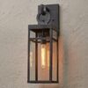 OL18049.0.OL18049ZN Vintage Suspended Pane Outdoor Sconce – Medium