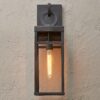 OL18049.3.OL18049ZN Vintage Suspended Pane Outdoor Sconce – Medium – view 4