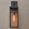 Vintage Suspended Pane Outdoor Sconce – Large – view 4