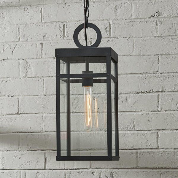 OL18052.0.OL18052ZN Vintage Suspended Pane Outdoor Pendant