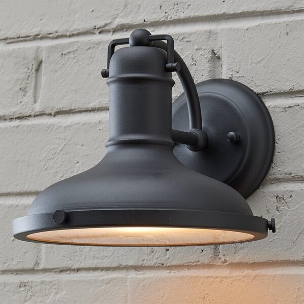 OL18072.0.OL18072BK Sleek Workshop Outdoor Sconce