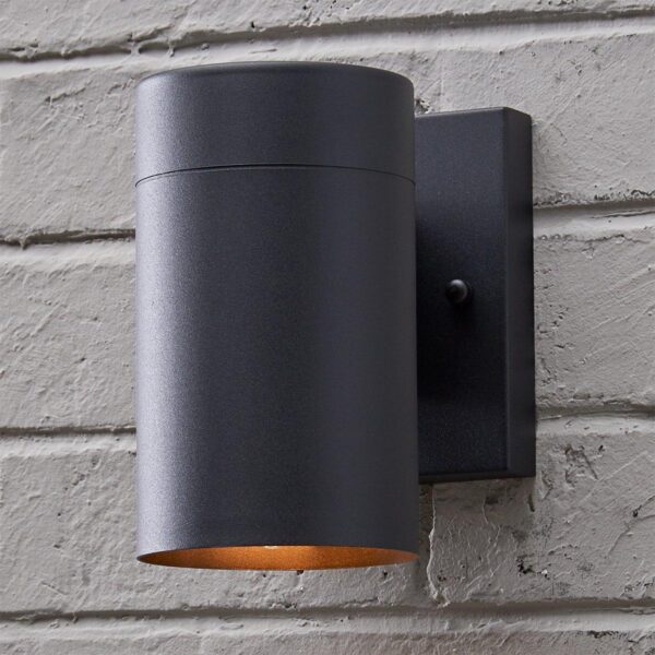 OL18089.0.OL18089BK Sleek Minimalist Outdoor Sconce