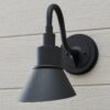 OL18112S.1.OL18112SBK Hunter Outdoor Sconce – Small – view 2