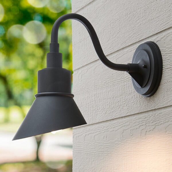 OL18112S.2.OL18112SBK Hunter Outdoor Sconce – Small – view 3