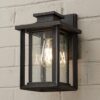 OL18156.0.OL18156BK Double Framed Outdoor Sconce – Small