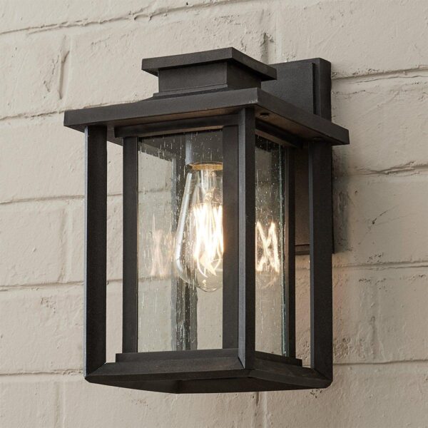 OL18156.0.OL18156BK Double Framed Outdoor Sconce – Small