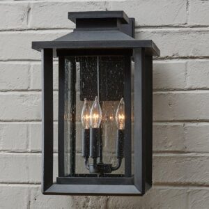 Double Framed Outdoor Sconce – Large