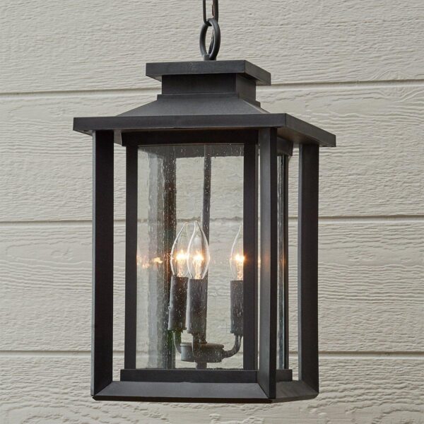 OL18160.0.OL18160BK Double Framed Outdoor Lantern
