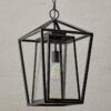 Modern Obelisk Outdoor Pendant – Large – view 2