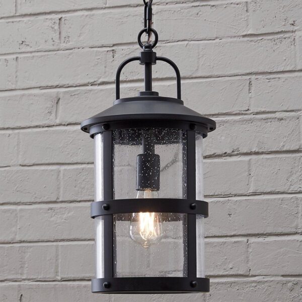 OL19060.0.OL19060BK Rugged River Hanging Outdoor Lantern