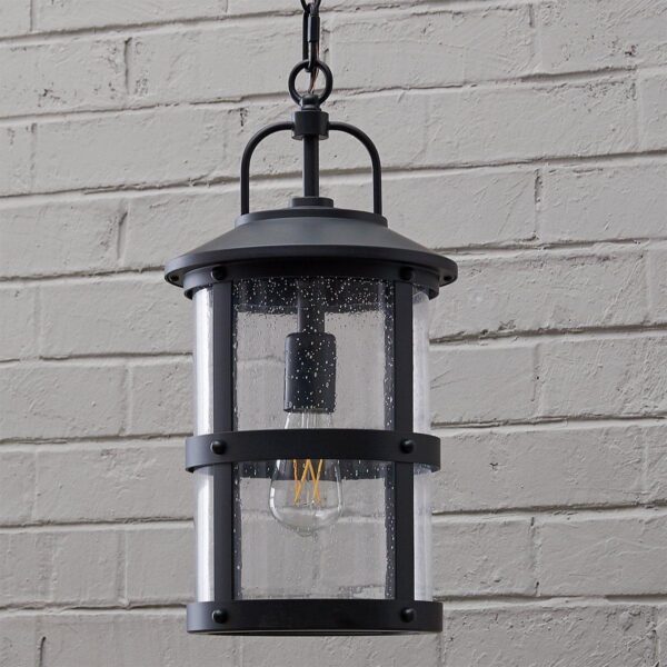 OL19060.1.OL19060BK Rugged River Hanging Outdoor Lantern – view 2