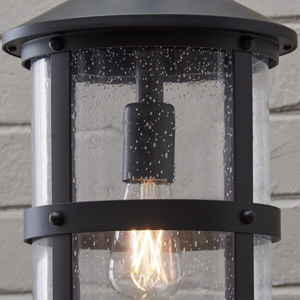 OL19060.2.OL19060BK Rugged River Hanging Outdoor Lantern – view 3