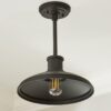 OL19114.1.OL19114BK-1 Gooseneck Warehouse Convertible Ceiling Light – view 2
