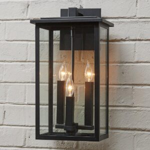 OL19125.0.OL19125BK Griffith Outdoor Sconce – Medium
