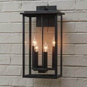 OL19126.0.OL19126BK Griffith Outdoor Sconce – Large