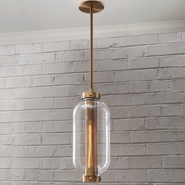 OL19128.2.OL19128DB Mechanized Industrial Outdoor Pendant – view 3