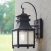 OL19140.2.OL19140BZ Homesteader Seeded Glass Outdoor Sconce – 1 Light – view 3