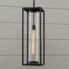 OL20009.0.OL20009BK Modern Miller Outdoor Pendant